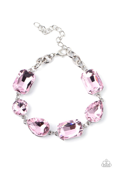 Cosmic Treasure Chest - Pink Paparazzi Bracelet