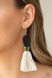 The Dustup - Black Paparazzi Earrings