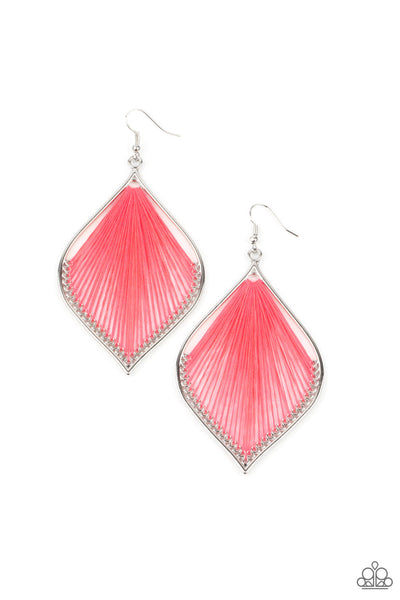 String Theory - Pink Paparazzi Earrings