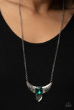 You the TALISMAN! - Green Paparazzi Necklace