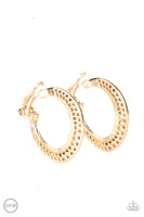 Moon Child Charisma - Gold Clip on Hoops