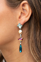 Rock Candy Elegance - Multi Paparazzi Earrings