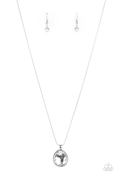 Instant Icon - White Paparazzi Necklace