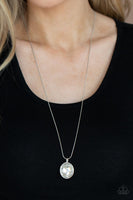 Instant Icon - White Paparazzi Necklace