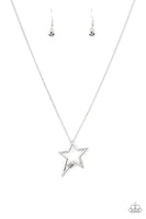 Light Up The Sky - Silver Paparazzi Necklace