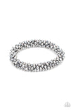 Wake Up and Sparkle - Silver Paparazzi Bracelet