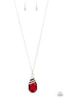 Demandingly Diva - Red Paparazzi Necklace