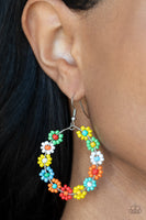 Festively Flower Child - Multi Paparazzi Earrings