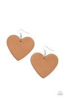 Country Crush - Brown Paparazzi Earrings