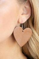 Country Crush - Brown Paparazzi Earrings