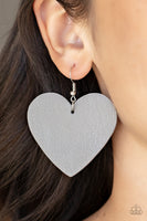 Country Crush - Silver Paparazzi Earrings