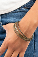 Suddenly Synced - Brass Paparazzi Bracelets