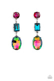 Extra Envious - Multi Paparazzi Earrings