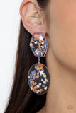 Flaky Fashion - Orange Paparazzi Earrings