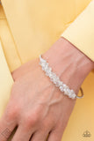 Paparazzi BAUBLY Personality - White Stackable Bracelets