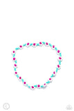 Midsummer Daisy - Blue Paparazzi Anklet