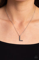 “L” Leave Your Initials - Silver - L