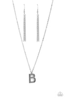 “B” Leave Your Initials - Silver - B