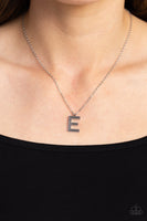 “E” Leave Your Initials - Silver - E