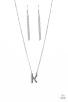 “K” Leave Your Initials - Silver - K