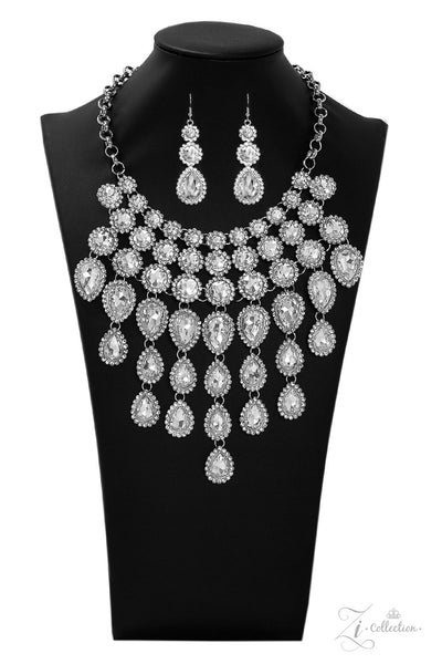 Mesmerize- Paparazzi 2019 Zi Collection White Necklace