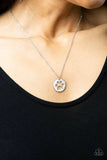 Paparazzi Necklace ~ Think PAW-sitive - Silver