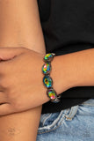 Diva In Disguise - Multi - OIL SPILL - Paparazzi Bracelet