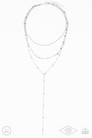 Think Like A Minimalist - Silver Paparazzi Necklace