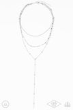 Think Like A Minimalist - Silver Paparazzi Necklace