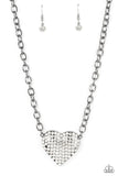 Heartbreakingly Blingy - Black Paparazzi Necklace