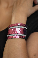 Paparazzi MERMAID Service Bracelet - Pink/Blue