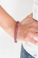 Paparazzi Ballroom Bling - Red Bracelet