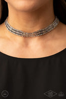 Paparazzi Full REIGN - Multi Choker Necklace