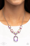 Paparazzi Million Dollar Moment Necklace Multi (Iridescent)