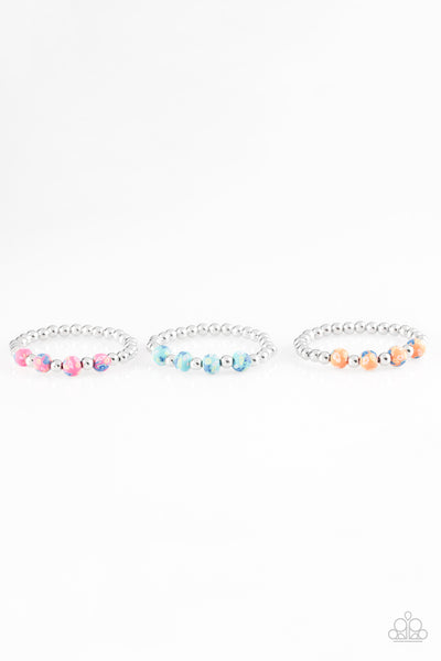 Starlet Shimmer Bracelet- Flower Bead