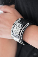 Paparazzi MERMAIDS Have More Fun Bracelet - Black/Silver