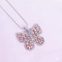 Fame and FLUTTER - Multi Butterfly Necklace