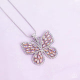 Fame and FLUTTER - Multi Butterfly Necklace