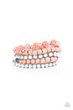 Paparazzi Rose Garden Grandeur - Pink Paparazzi Bracelet