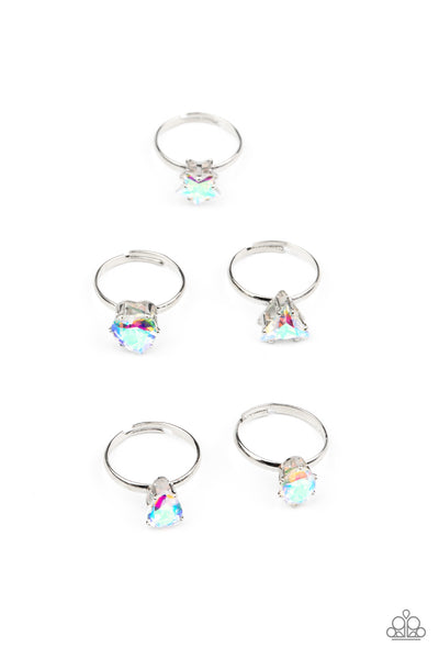 Starlet Shimmer Rings- Iridescent