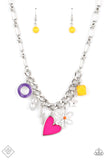 Living in CHARM-ony - Multi Paparazzi Necklace