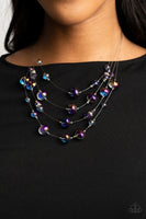 Cosmic Real Estate ~Multi Paparazzi Necklace