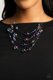 Cosmic Real Estate ~Multi Paparazzi Necklace