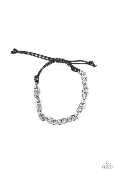 Rumble - Silver Unisex Bracelet/Anklet