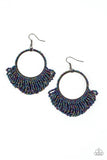 Cant BEAD-lieve My Eyes! - Multi Oil Spill Earrings