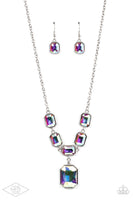 Paparazzi Million Dollar Moment Necklace Multi (Iridescent)