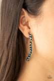 Glow Hanging Fruit- Multi Oil Spill Paparazzi Earrings