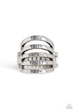 Never Lose Faith- Silver Paparazzi Ring