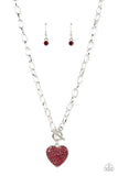 If You LUST - Red - Paparazzi necklace